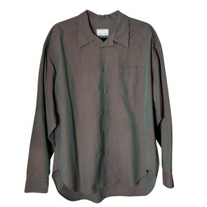 Lat Naylor Think Tank Men’s Green/Red Dress Shirt